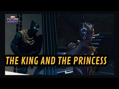 Black Panther T4 and Shuri (Black panther uniform) - Marvel Future Fight - Sneak peek