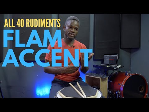 How To Play Flam Accent - Drum Rudiment Lesson