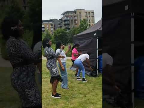Lady Gina live in nigerian festival London Uk