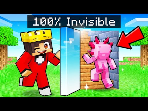 I Cheated with a 100% Invisible Base in Minecraft!
