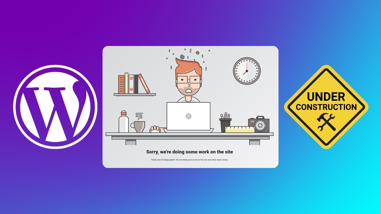 WordPress Maintenance Mode in 2 Minutes - Free & Easy Tutorial