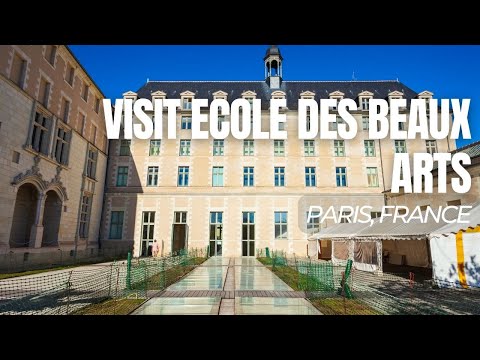 Visite École des Beaux Arts | Paris | França | Coisas para fazer em Paris | Guia de viagem de Paris