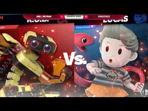 VS Weekly 4/4/19 - Winners Semis - AMG | 8BitMan (ROB) vs ChocoTaco (Lucas) - SSBU