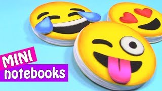 EMOJI MINI NOTEBOOKS. Very easy! - Innova Crafts