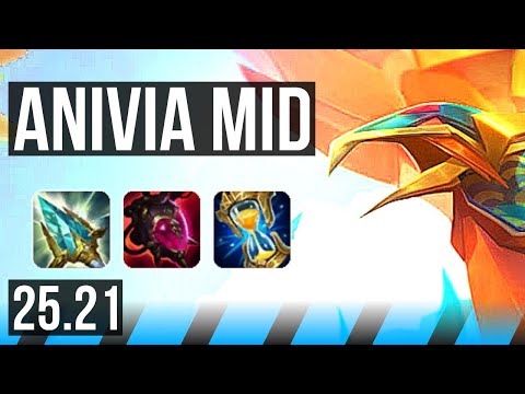 ANIVIA vs FIZZ (MID) | Comeback, 40k DMG, 8/4/13 | KR Master | 25.21