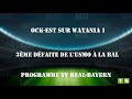 Brief Sport 08/05/2024 : OCK-EST sur Watania 1, 3ème défaite de l'USMo à la BAL et programme tv Real-Bayern (vidéo)