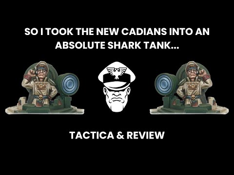 So I Took The New Cadians Into An Absolute Shark Tank! - Competitive 9th Ed. Warhammer 40,000