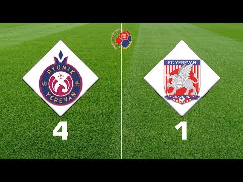 Pyunik - Yerevan 4:1, Armenian Premier League 2019/20, Week 05