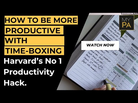 How to be more productive with Time Boxing