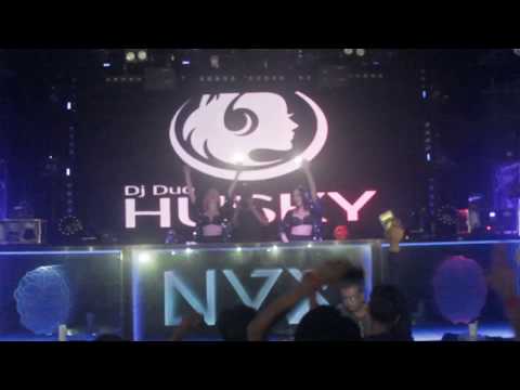 Dj Duo Husky - Live moments from NYX club in Myanmar
