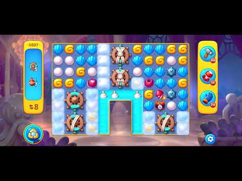 Fishdom level 11687 no boosters フィッシュダム ノーマル