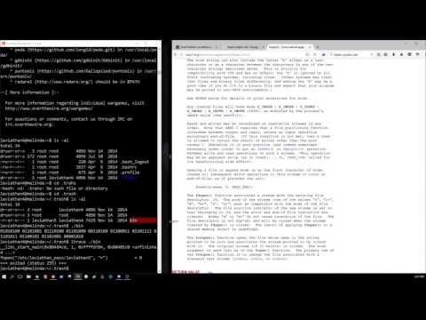 Levels 3 - 5 - OverTheWire.org's Leviathan