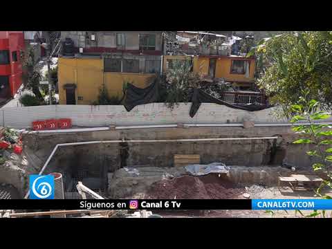 Video: Vecinos de las obras del tren interurbano Mexico-Toluca, denuncian daños en viviendas