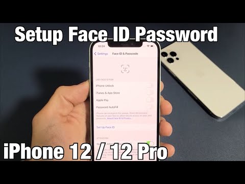 iPhone 12: How to Add/Setup Face ID Password