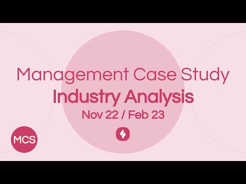 CIMA MCS Nov 22 / Feb 23 Industry Analysis - Happy Playz