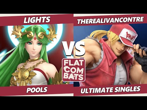 Flat Combats 2 Pools - Lights (Palutena) Vs. SHC | Therealivancontre (Terry) SSBU Smash Ultimate