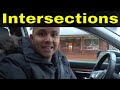 Driving Through Intersections-Beginner Driving Lesson - Helpful DIY Driving Through Intersections-Beginner Driving Lesson