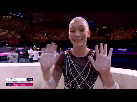 Gymnastics Women Apparatus Finals 2022 European Championships BBC Coverage