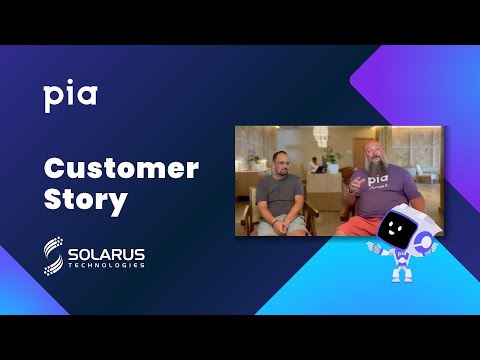 Solarus Technologies' Success with Pia aiDesk - an interview with Matthew Nikravesh