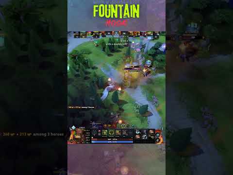 54second Pudge Chasing all Enemy Like This Very Much #dota2 #dota2shorts  #shorts #Rampage