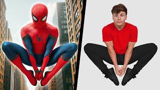 I Tried Spider-Man Stunts IN REAL LIFE!