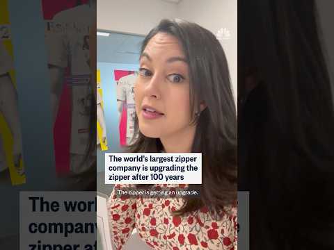 The world largest zipper company is upgrading the zipper after 100 years
