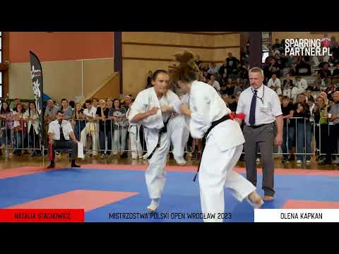 Olena Kapkan vs Natalia Stachowicz - Mistrzostwa Polski Seniorów Open, Wrocław 2023