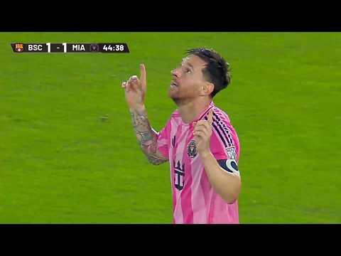 Lionel Messi Tonight with Inter Miami vs Barcelona SC | 1080i HD