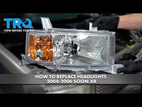 How to Replace Headlights 2004-2006 Scion xB