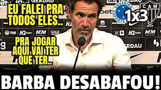 NÃO AGUENTOU E DESABAFOU FIRME!!! OLHA O QUE EDUARDO DOMINGUEZ DISSE APÓS CRUZEIRO 1 x 3 ATLETICO