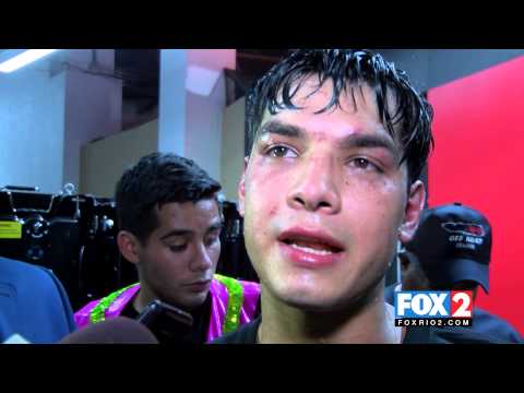 Omar Figueroa vs Ricky Burns postfight interview pt2