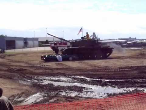 M-60 tank vs Ford escort