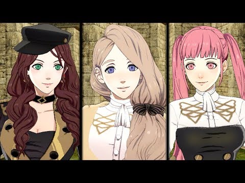 ALL Students Introduction by Edelgard, Dimitri & Claude! - Fire Emblem Three Houses