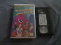 Barney S Halloween Party 1998 VHS