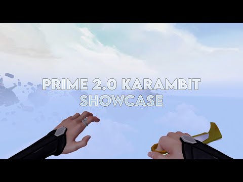 Valorant Skin Showcase | Prime 2.0 Karambit (NO UPGRADE)
