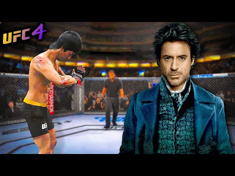 Bruce Lee vs. Sherlock Holmes | Robert John Downey Jr (EA sports UFC 4)