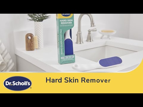 Dr. Scholl's | How to Use Hard Skin Remover - Nano Glass Foot File