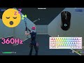 [ASMR] Fortnite 🎯 (390HZ - 0 PING) 🌟 1v1 Piece Control 😴 Keyboard and Mouse Razer Huntsman Mini 4K