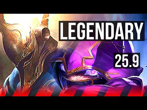 PANTHEON vs KENNEN (TOP) | 5k comeback, 17/2/7, Legendary | EUW Diamond | 25.9