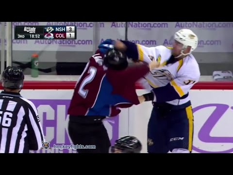 Austin Watson vs Gabriel Landeskog