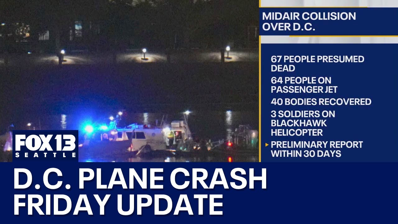 Latest on midair collision over D.C.