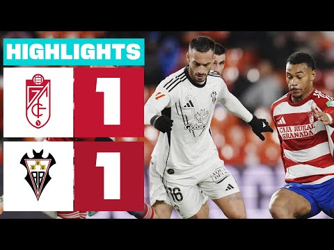 GRANADA CF 1 - 1 ALBACETE BP | RESUMEN LALIGA HYPERMOTION