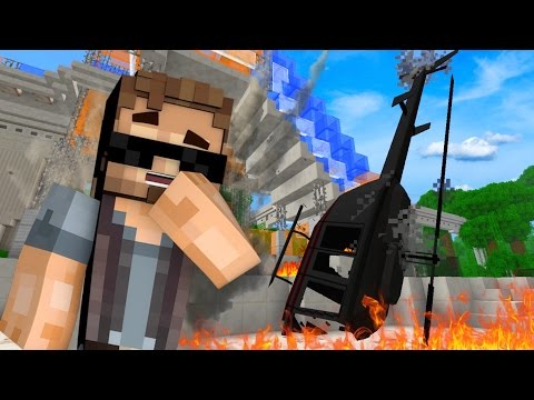 Minecraft Dinosaurs #8 - HELECOPTER DOWN! (Jurassic World Minecraft Roleplay)