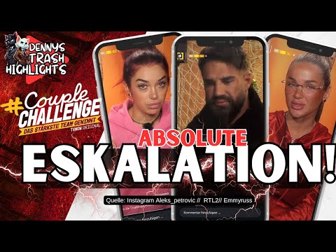 KLATSCHE nach Couple Challenge TRAILER! NETZ feiert KLARE HALTUNG gegen Aleks Petrovic von Ariel!