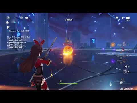 Genshin Impact: Spiral Abyss Floor 9 Clear