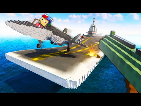 We Tried to SINK an Aircraft Carrier - Teardown Mods Multiplayer