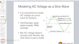 AC Voltage and Sine Waves - appliance repair training webinar excerpt