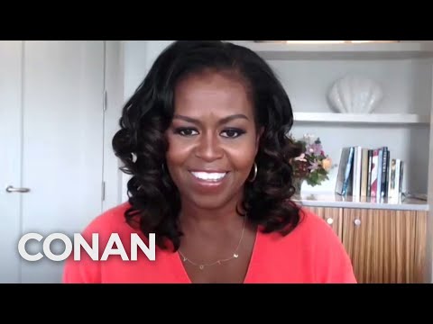 ミシェル・オバマすべての投票は絶対に重要なこと - TBSのコナン (Michelle Obama: Every Vote Absolutely Matters - CONAN on TBS)