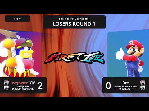 ZADDY - Crimes of Adobo (King Dedede) vs Dre (Joker, Mario) - Fire & Ice #15 Losers Top 8