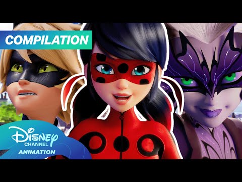 Miraculous: Tales of Ladybug and Cat Noir Season 6 Highlights (So Far!) 🐞🐾|@disneychannelanimation